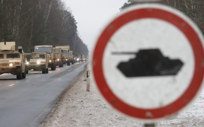 NATO: amerykańskie czołgi są odpowiedzią na działania Rosji
