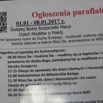 Szopka w kościele w Orzepowicach