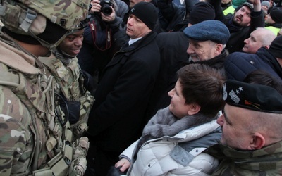 Premier Szydło do amerykańskich żołnierzy: Welcome to Poland