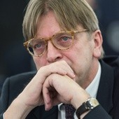 Verhofstadt wycofał się z wyścigu o fotel Przewodniczącego PE