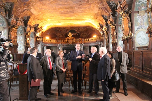 Aula Leopoldyńska nabiera blasku