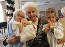 Jasełka w Centrum Pomocowym Caritas