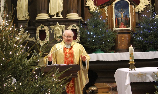 Homilię w świętojańskim kościele wygłosił ks. prof. Ireneusz Mroczkowski