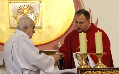 Eucharystii przewodniczył ks. Tomasz Herc.