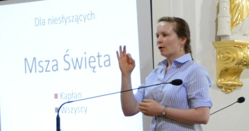 Msze św. dla niesłyszących