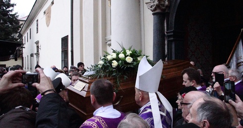 Pogrzeb ks. Mieczysława Malińskiego