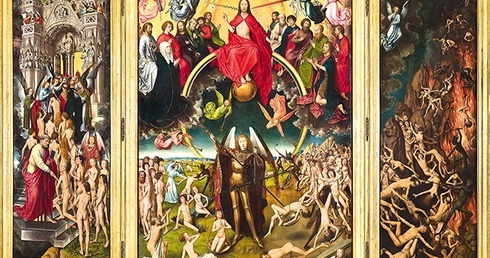 ▲	Hans Memling „Sąd Ostateczny” (1467–1473) w zbiorach Muzeum Narodowego w Gdańsku.