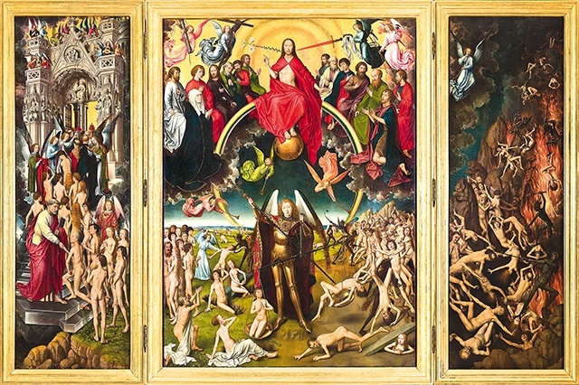 ▲	Hans Memling „Sąd Ostateczny” (1467–1473) w zbiorach Muzeum Narodowego w Gdańsku.