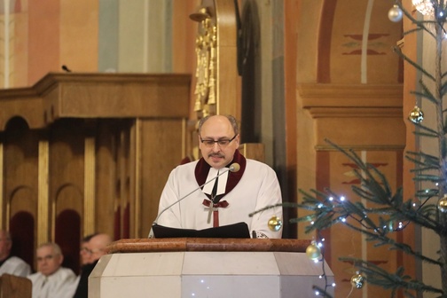 Kazanie w bielskiej katedrze wygłosił bp Adrian Korczago