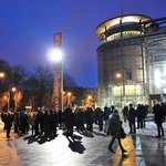 Protest studentów w Lublinie przeciw rządowi