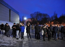 Protest studentów w Lublinie przeciw rządowi