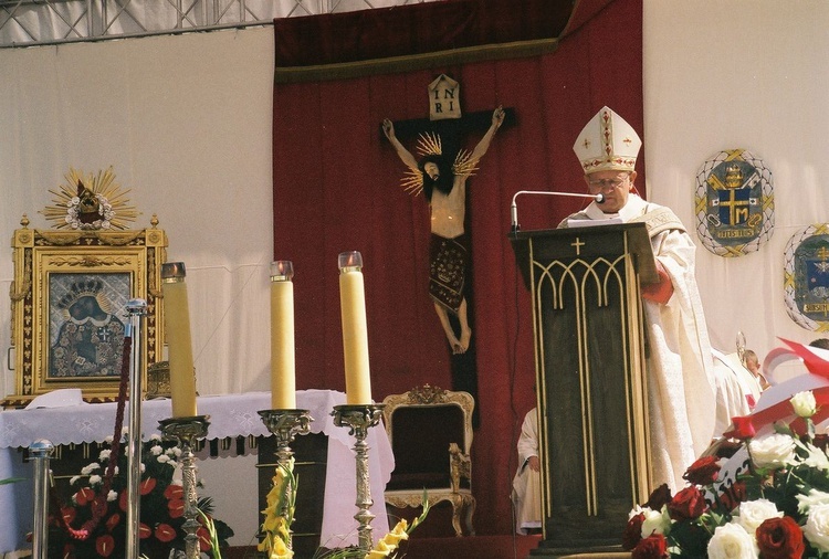 Ingres abp. Stanisława Dziwisza - Kraków 2005