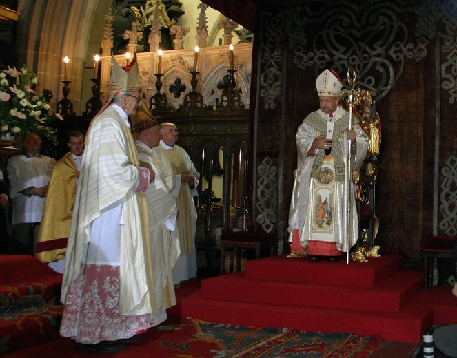 Ingres abp. Stanisława Dziwisza - Kraków 2005