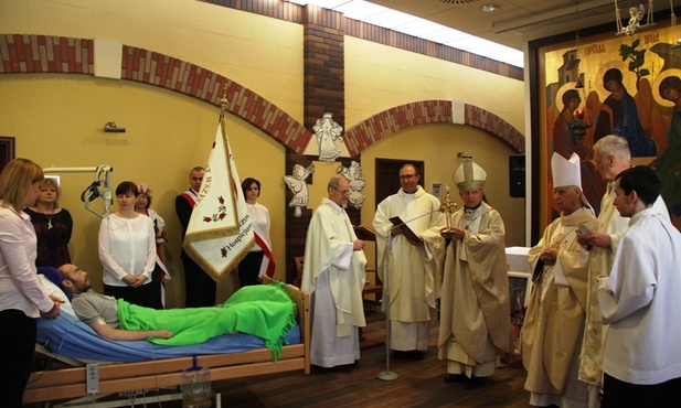 Święty Jan Paweł II zamieszkał w hospicjum