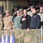 Prezydent Duda wita U.S. Army