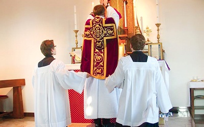 Najbliższa Msza trydencka zostanie odprawiona 19 lutego o 15.30.  Kolejna to żałobne requiem 25 lutego.