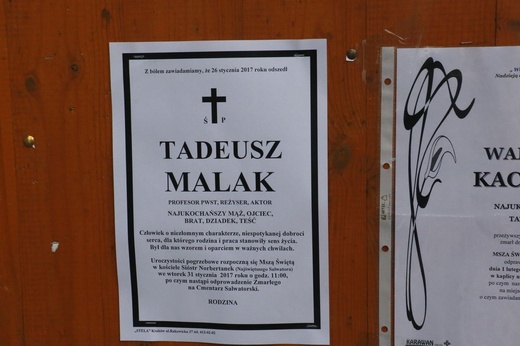 Pogrzeb Tadeusza Malaka