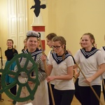 Zabawa w Liceum i Gimnazjum Sióstr Niepokalanek w Szymanowie