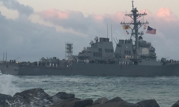 USA wysłały niszczyciel do patrolowania wybrzeża Jemenu