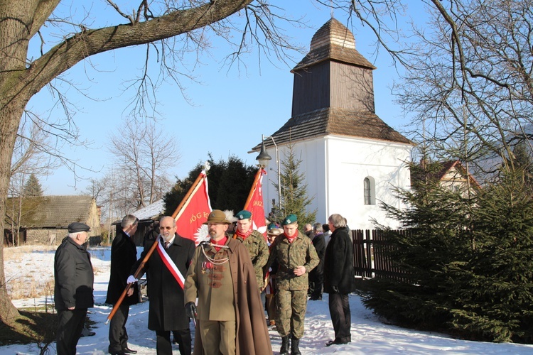 Hołd dla powstańców styczniowych w Porąbce - 2017