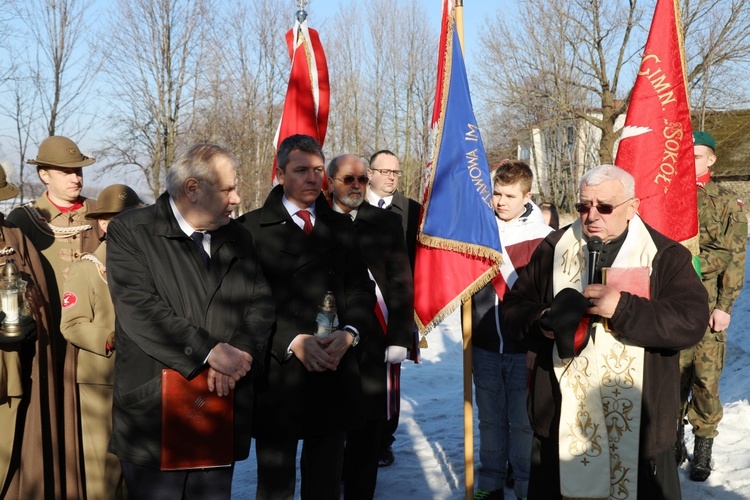 Hołd dla powstańców styczniowych w Porąbce - 2017