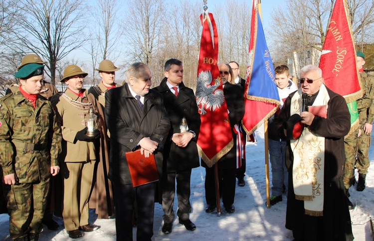 Hołd dla powstańców styczniowych w Porąbce - 2017