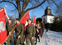 Uroczystości odbyły sie pod zabytkową kaplicą św. Urbana w Porąbce