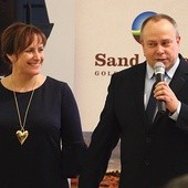 Tomasz i Mariola Malkiewiczowie, koordynatorzy Międzynarodowego Tygodnia Małżeństwa, który w tym roku trwał w Elblągu od 7 do 14 lutego.