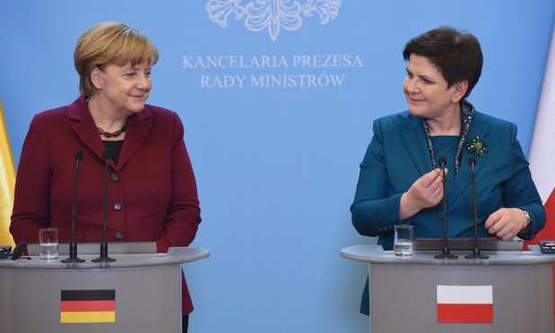 Spotkanie Merkel i Szydło