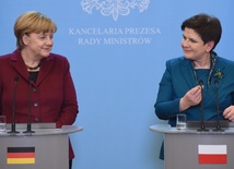 Spotkanie Merkel i Szydło