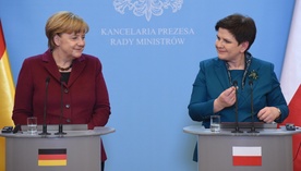 Spotkanie Merkel i Szydło