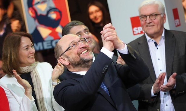Martin Schulz – jeszcze przewodniczący Parlamentu Europejskiego – właśnie został liderem sondaży wśród kandydatów na kanclerza Niemiec.