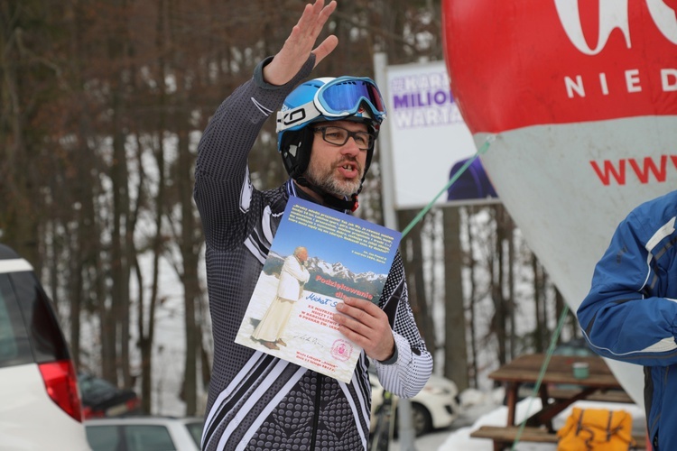 20. Mistrzostwa Polski Księży i Kleryków w Narciarstwie Alpejskim - Wisła-Łabajów 2017