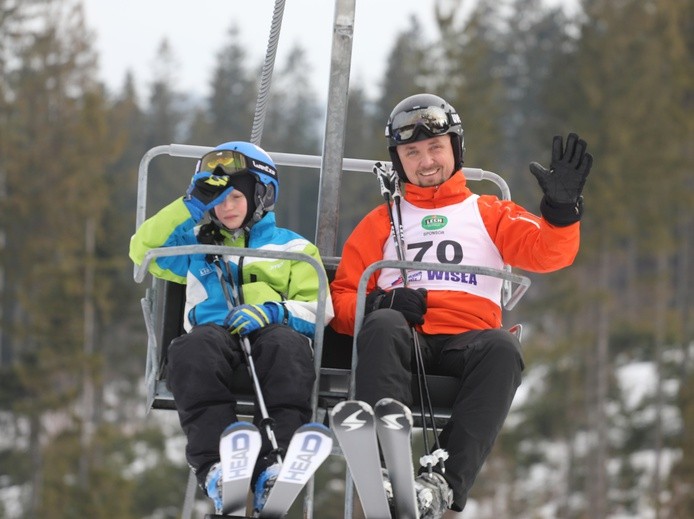 20. Mistrzostwa Polski Księży i Kleryków w Narciarstwie Alpejskim - Wisła-Łabajów 2017