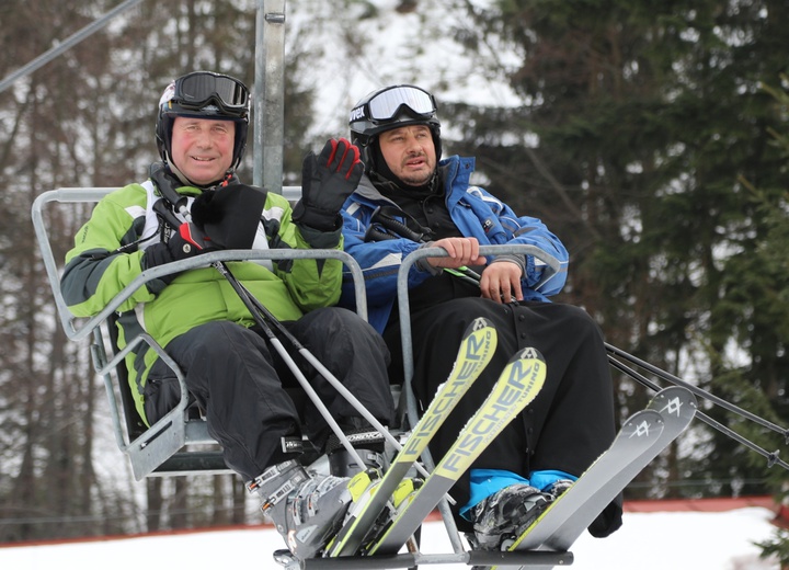 20. Mistrzostwa Polski Księży i Kleryków w Narciarstwie Alpejskim - Wisła-Łabajów 2017