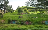 Hobbiton Movie Set - wioska hobbitów w Nowej Zelandii