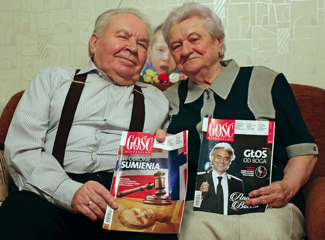 Irena i Stanisław Gąszczakowie to wierni czytelnicy „Gościa”.