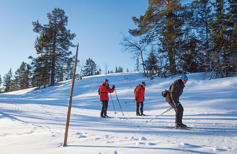 Norwegowie cieszą się mnóstwem atrakcyjnych narciarskich tras biegowych.