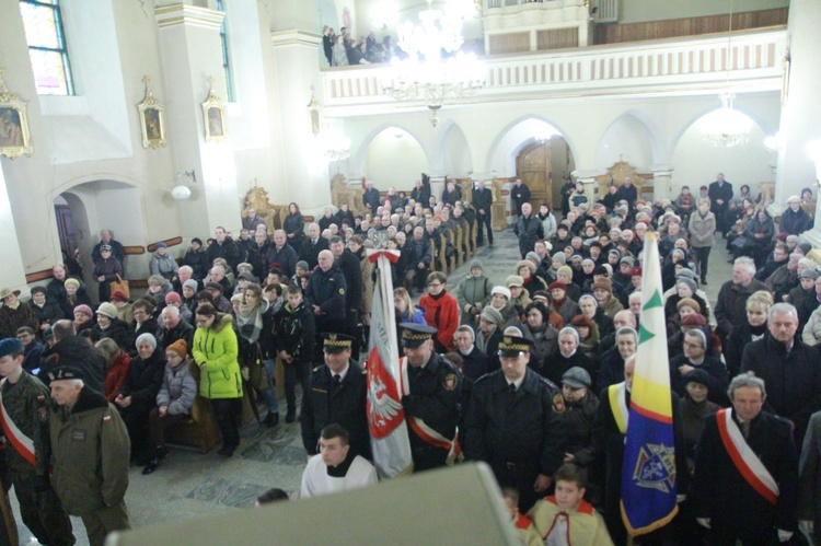 Tablica ks. Stanisława Fiołka