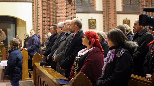 Odsłonięcie tabicy poświęconej Tragedii Górnośląskiej