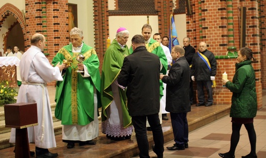 Odsłonięcie tabicy poświęconej Tragedii Górnośląskiej