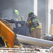 Samolot runął na centrum handlowe