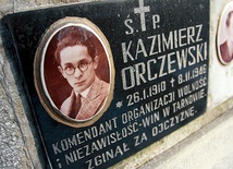 ▲	W Tarnowie na Starym Cmentarzu spoczywa m.in. Kazimierz Orczewski, ostatni szef placówki WiN w Tarnowie, zastrzelony w więzieniu na Montelupich w Krakowie.