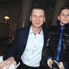 Sebastian Marczewski z młodym fanem Michałem