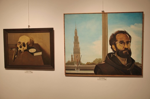 Wystawa obrazów i rysunków prof. Macieja Bieniasza