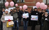 Protest przeciwko programowi in vitro