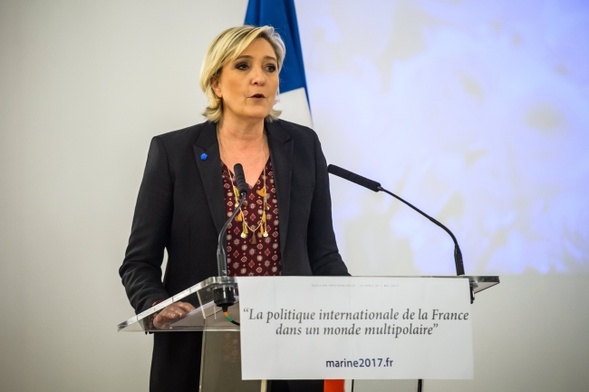 Le Pen: Rosja będzie strażnikiem równowagi europejskiej