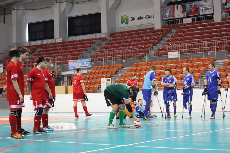 Pierwszy w historii mecz amp- i blind futbolistów w Bielsku-Białej