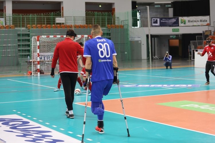 Pierwszy w historii mecz amp- i blind futbolistów w Bielsku-Białej