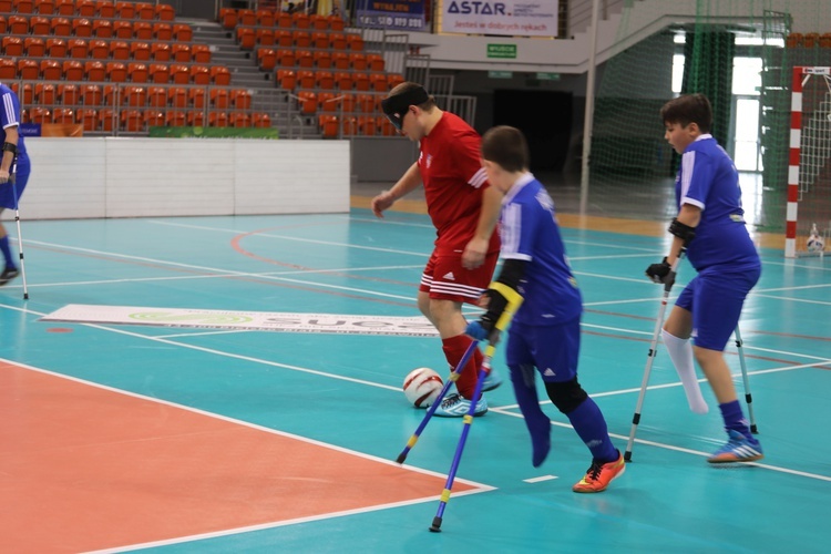 Pierwszy w historii mecz amp- i blind futbolistów w Bielsku-Białej